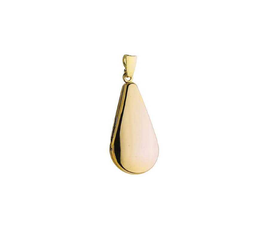 PLAIN TEARDROP LOCKET