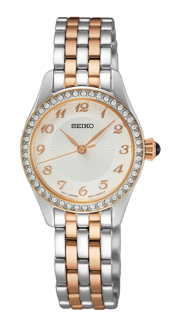 Seiko Two Tone Crystal Set Watch | Michael Lynes Specialist Independent  Jewellers