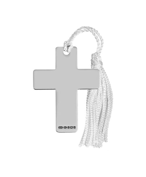 SIL.9374 EP.9377 SILVER PLAIN CROSS BOOKMARK