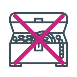 How To Care For Your Jewellery Avoid Rubbing Icon How To Care For Your Jewellery Avoid Rubbing Icon