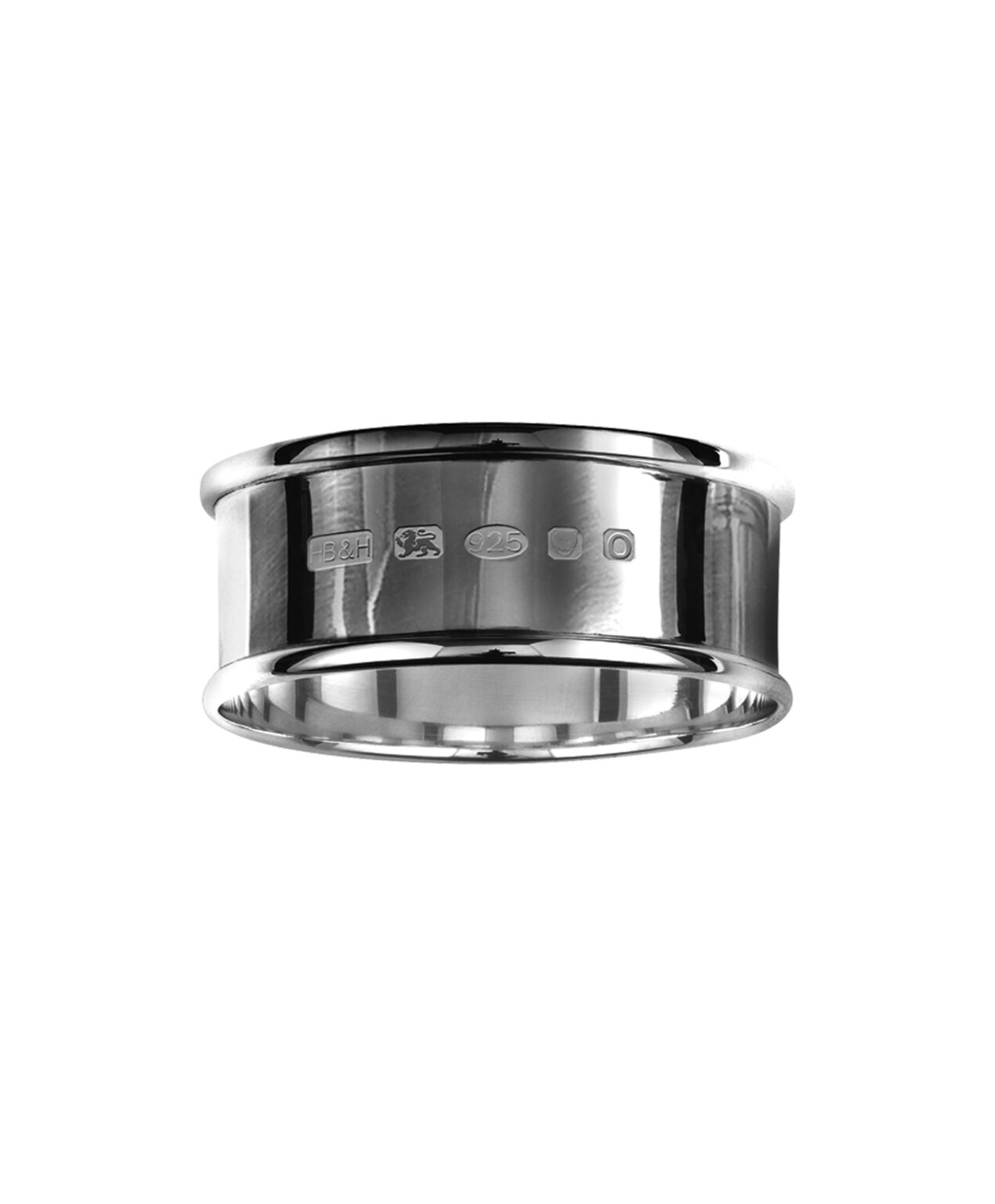 Sterling Silver Napkin Ring with Display Hallmark Michael Lynes